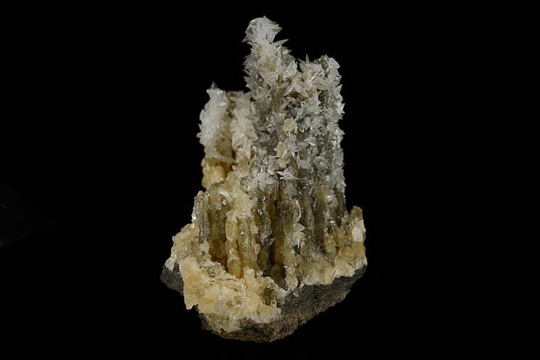 COLEMANITE on CALCITE